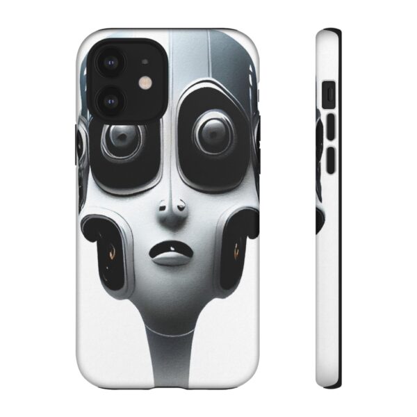 Rainbow Designs Robot On Tough Cases Custom Phone Cases For iPhone Google Pixel and Samsung Series. - Image 34