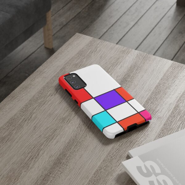 Rainbow Designs Mondrian Art On Tough Cases Custom Phone Cases For iPhone Google Pixel and Samsung Series - Image 78