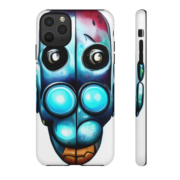 Rainbow Designs Robot On Tough Cases Custom Phone Cases For iPhone Google Pixel and Samsung Series - Image 24