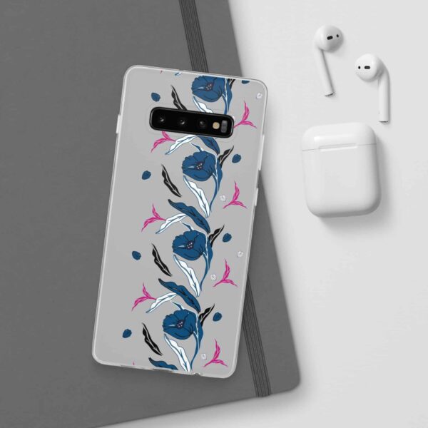 Rainbow Designs Blue Poppies On Flexi Cases Custom Phone Cases For iPhone and Samsung Series - Image 117