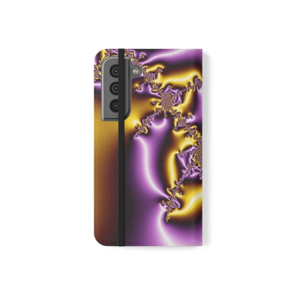 Rainbow Design Colorful Abstract Art On Flip Cases Custom Phone Cases For iPhone and Samsung Series - Image 4