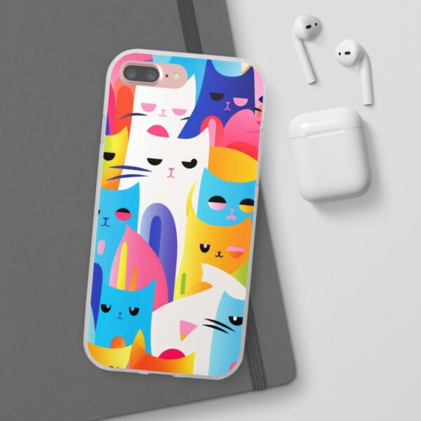 Cute Kitten Flexi Cases 1 For iPhone and Samsung - Image 85