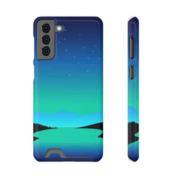 Lake In Island Phone Case With Card Holder Custom Phone Cases For iPhone and Samsung - Image 145