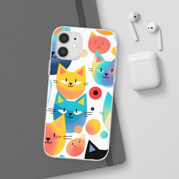 Funny Cat Flexi Cases For iPhone and Samsung - Image 48