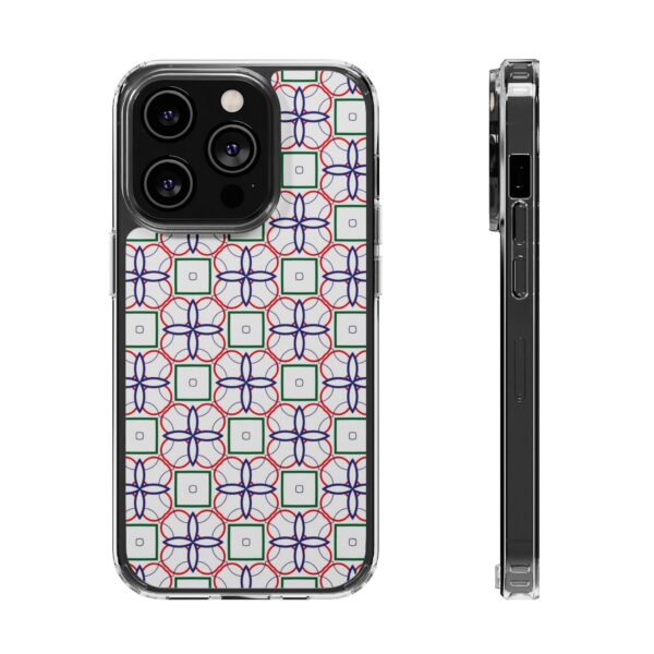 Intricate Geometric Design Clear Cases For iPhone & Samsung - Image 56