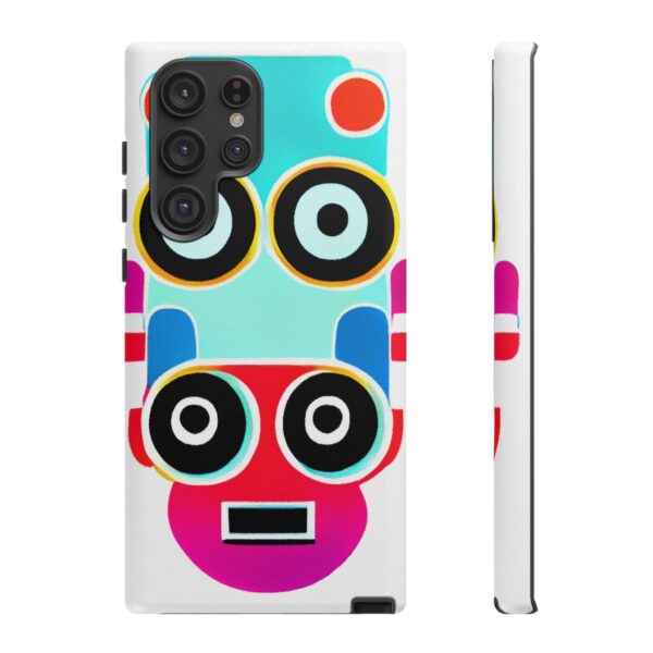 Rainbow Designs Robot On Tough Cases Custom Phone Cases For iPhone Google Pixel and Samsung Series - Image 93