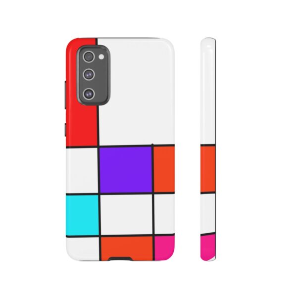 Rainbow Designs Mondrian Art On Tough Cases Custom Phone Cases For iPhone Google Pixel and Samsung Series - Image 75