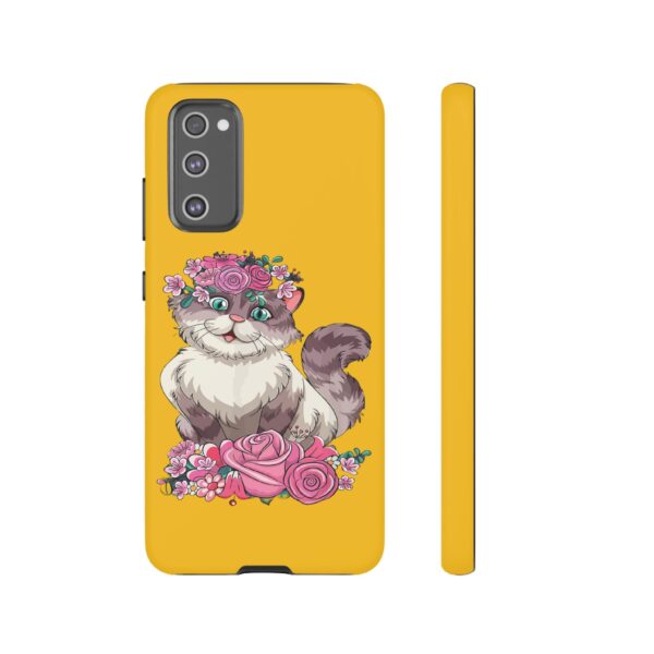 Rainbow Designs Cute Cat On Tough Cases Custom Phone Cases For iPhone Google Pixel and Samsung Series - Image 77