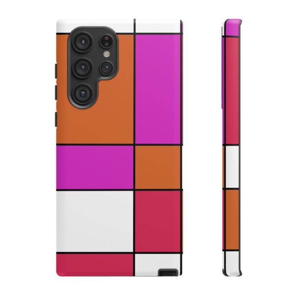 Rainbow Designs Mondrian Art On Tough Cases Custom Phone Cases For iPhone Google Pixel and Samsung Series - Image 93