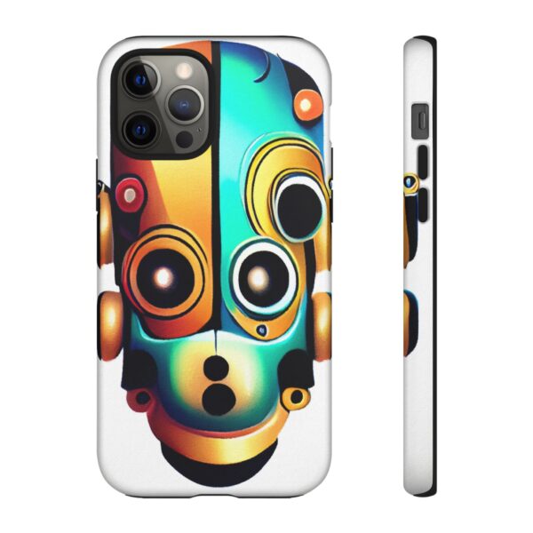 Rainbow Designs Robot On Tough Cases Custom Phone Cases For iPhone Google Pixel and Samsung Series - Image 36