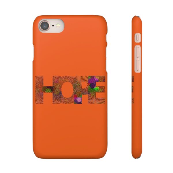 Rainbow Designs "HOPE" On Snap Cases For iPhone  and Samsung - Image 3