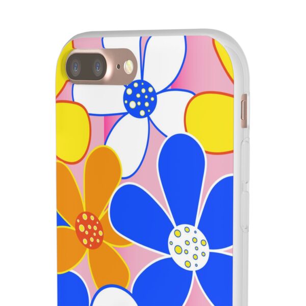 Cartoon Flowers Flexi Cases For iPhone and Samsung - Image 14