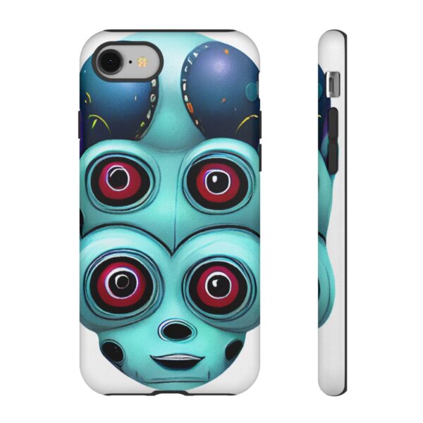 Rainbow Designs Robot On Tough Cases Custom Phone Cases For iPhone Google Pixel and Samsung Series - Image 2