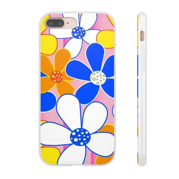 Cartoon Flowers Flexi Cases For iPhone and Samsung - Image 91