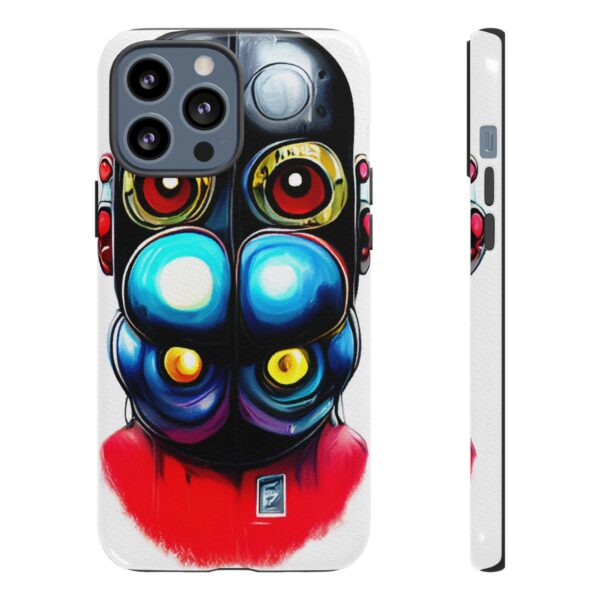 Rainbow Designs Robot On Tough Cases Custom Phone Cases For iPhone Google Pixel and Samsung Series - Image 51