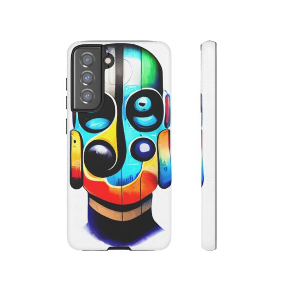 Rainbow Designs Robot On Tough Cases Custom Phone Cases For iPhone Google Pixel and Samsung Series - Image 81