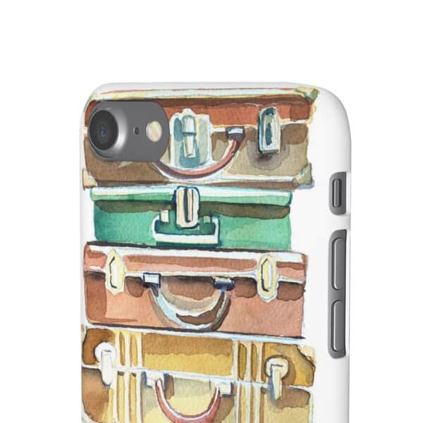 Suitcases stack Snap Cases Custom Phone Cases For Samsung Google Pixel and iPhone Lines - Image 16