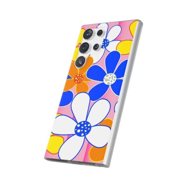 Cartoon Flowers Flexi Cases For iPhone and Samsung - Image 224