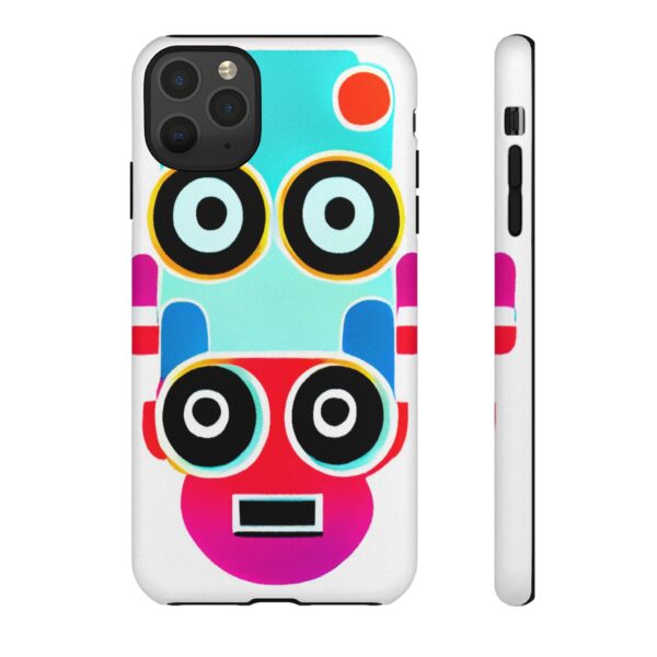 Rainbow Designs Robot On Tough Cases Custom Phone Cases For iPhone Google Pixel and Samsung Series - Image 24