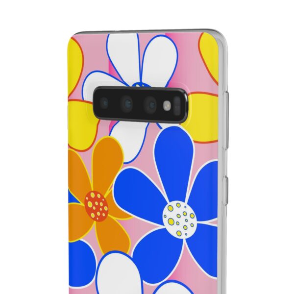 Cartoon Flowers Flexi Cases For iPhone and Samsung - Image 120