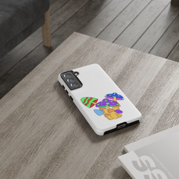 Rainbow Designs Mushrooms On Tough Cases Custom Phone Cases For iPhone and Samsung Series. - Image 82