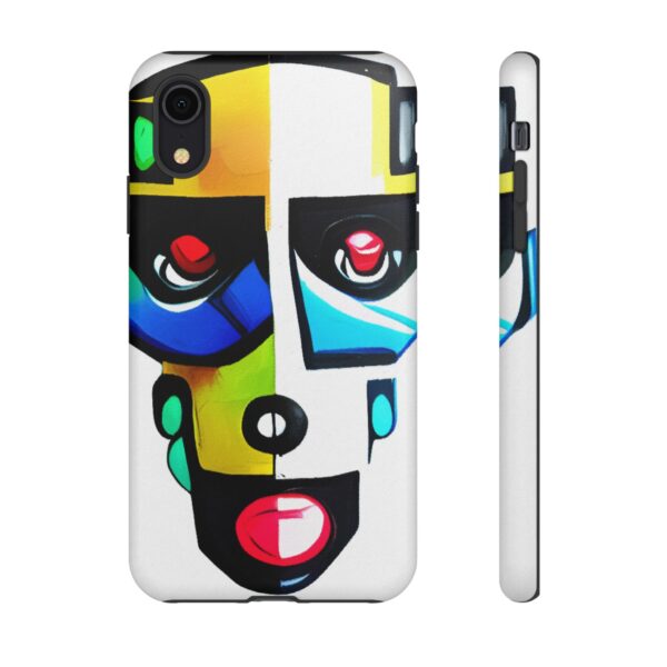 Rainbow Designs Robot On Tough Cases Custom Phone Cases For iPhone Google Pixel and Samsung Series - Image 8