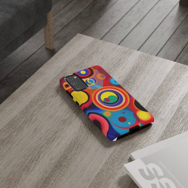 Rainbow Designs Circles in Circles On Tough Cases Custom Phone Cases For iPhone Google Pixel and Samsung Series - Image 76