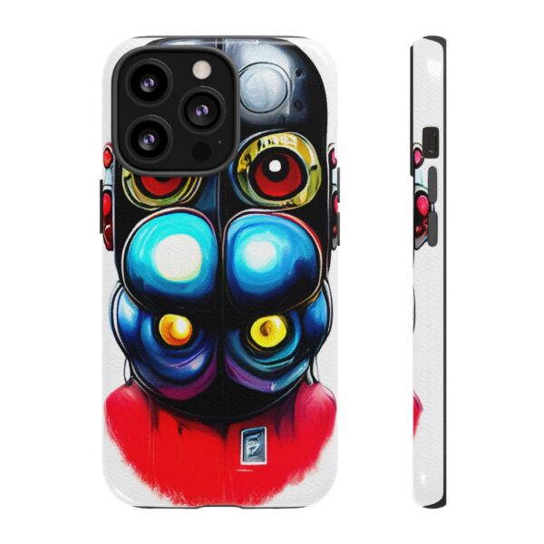 Rainbow Designs Robot On Tough Cases Custom Phone Cases For iPhone Google Pixel and Samsung Series - Image 47