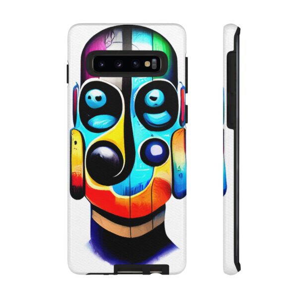 Rainbow Designs Robot On Tough Cases Custom Phone Cases For iPhone Google Pixel and Samsung Series - Image 16