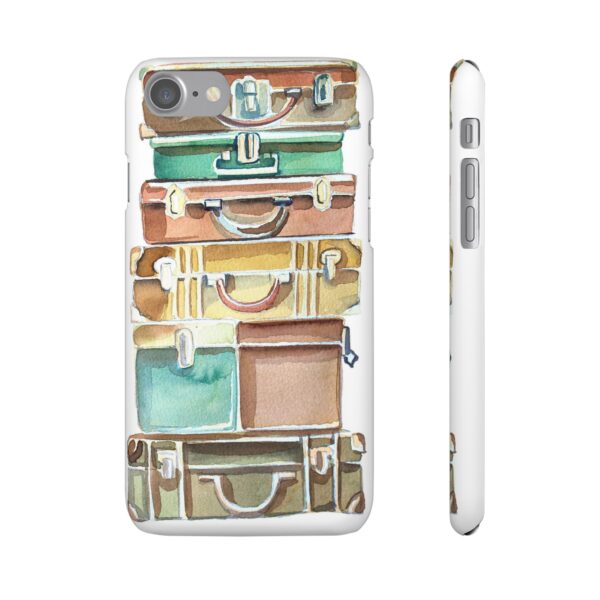 Suitcases stack Snap Cases Custom Phone Cases For Samsung Google Pixel and iPhone Lines - Image 15