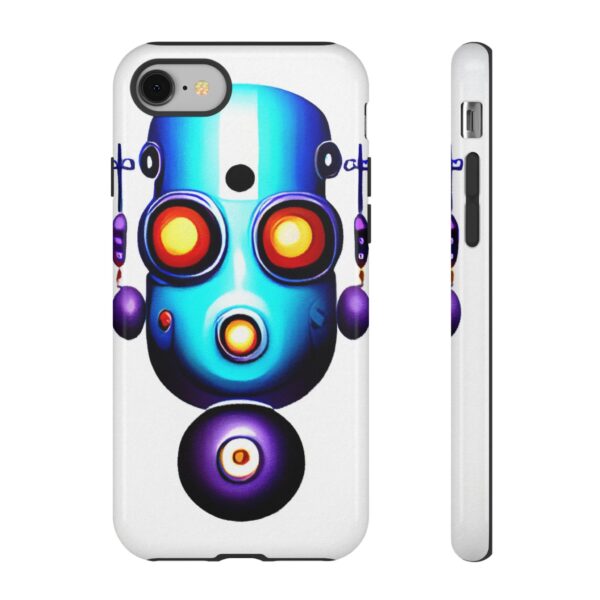 Rainbow Designs Robot On Tough Cases Custom Phone Cases For iPhone Google Pixel and Samsung Series