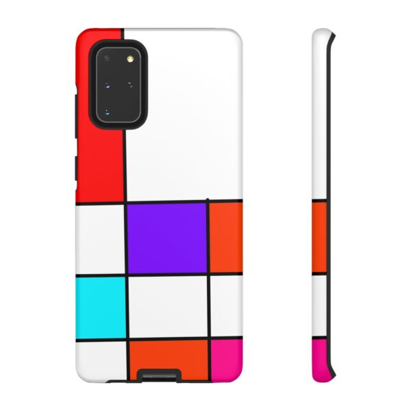 Rainbow Designs Mondrian Art On Tough Cases Custom Phone Cases For iPhone Google Pixel and Samsung Series - Image 30