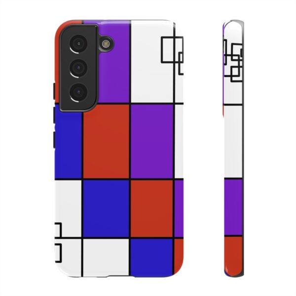 Rainbow Designs Mondrian Art On Tough Cases Custom Phone Cases For iPhone Google Pixel and Samsung Series - Image 83