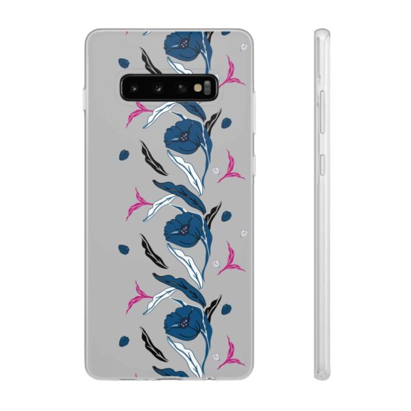 Rainbow Designs Blue Poppies On Flexi Cases Custom Phone Cases For iPhone and Samsung Series - Image 115