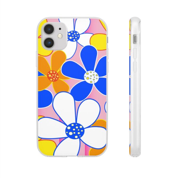 Cartoon Flowers Flexi Cases For iPhone and Samsung - Image 67