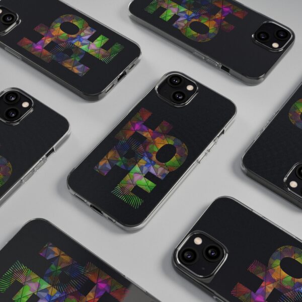 Rainbow Designs "HOPE" On Soft Phone Cases For iPhone - Image 3