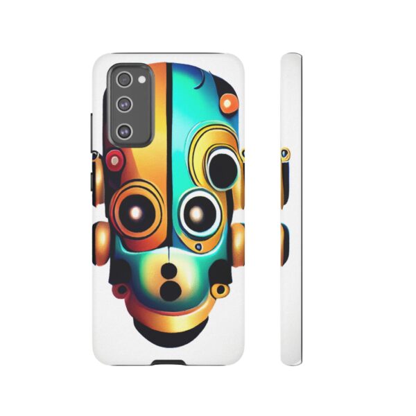 Rainbow Designs Robot On Tough Cases Custom Phone Cases For iPhone Google Pixel and Samsung Series - Image 77