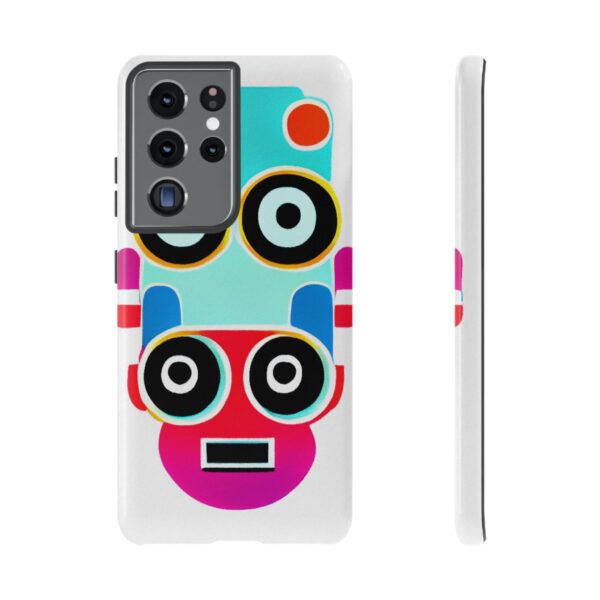 Rainbow Designs Robot On Tough Cases Custom Phone Cases For iPhone Google Pixel and Samsung Series - Image 63