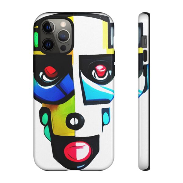 Rainbow Designs Robot On Tough Cases Custom Phone Cases For iPhone Google Pixel and Samsung Series - Image 35