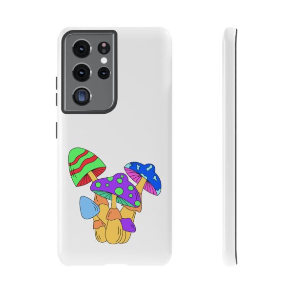 Rainbow Designs Mushrooms On Tough Cases Custom Phone Cases For iPhone and Samsung Series. - Image 63