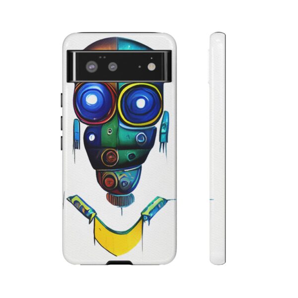 Rainbow Designs Robot On Tough Cases Custom Phone Cases For iPhone Google Pixel and Samsung Series - Image 47