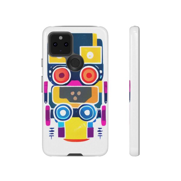 Rainbow Designs Robot On Tough Cases Custom Phone Cases For iPhone Google Pixel and Samsung Series - Image 67