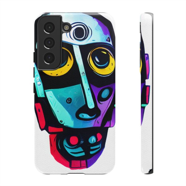 Rainbow Designs Robot On Tough Cases Custom Phone Cases For iPhone Google Pixel and Samsung Series - Image 83