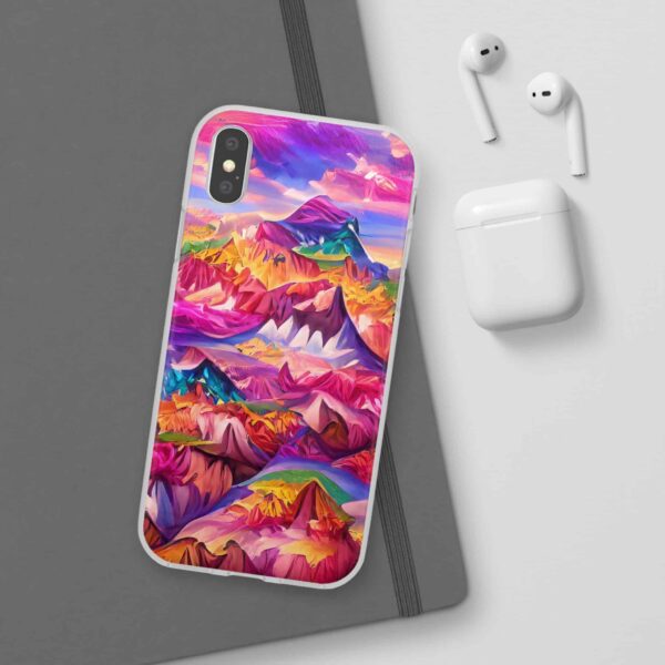 Rainbow Designs Colorful Nature  On Flexi Cases Custom Phone Cases For iPhone and Samsung Series - Image 21