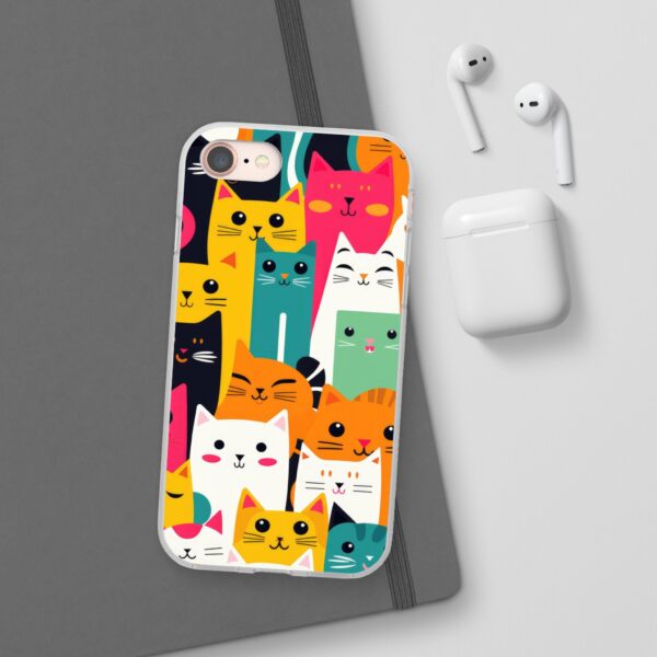 Cute Kitten Flexi Cases 6 for iPhone and Samsung - Image 3