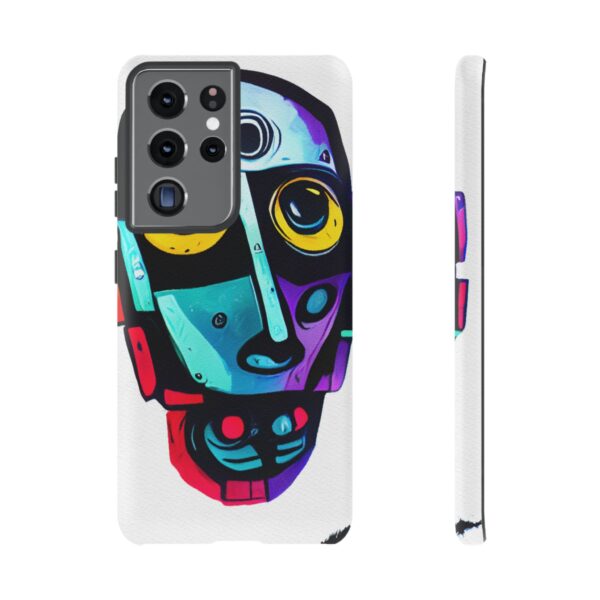 Rainbow Designs Robot On Tough Cases Custom Phone Cases For iPhone Google Pixel and Samsung Series - Image 65