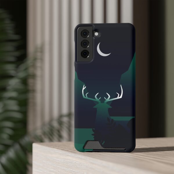 Rainbow Designs Deer On Phone Case With Card Holder Custom Phone Case For iPhone and Samsung - Image 36