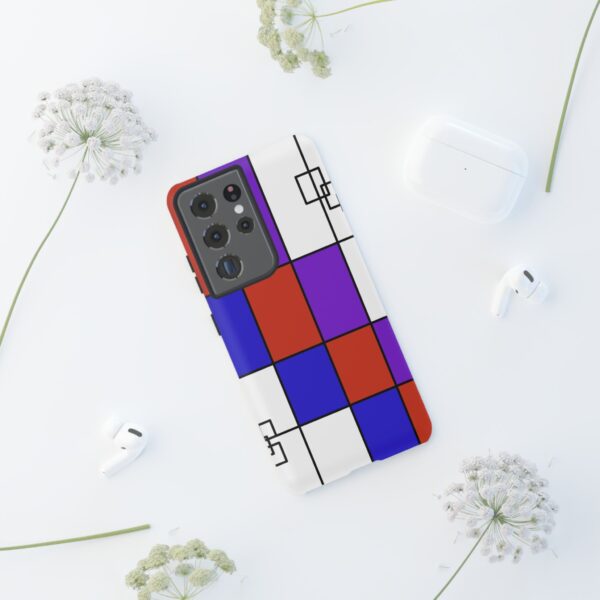 Rainbow Designs Mondrian Art On Tough Cases Custom Phone Cases For iPhone Google Pixel and Samsung Series - Image 66