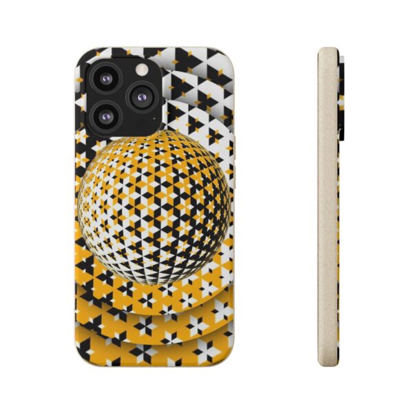 Yellow Gold Sphere Biodegradable Cases For iPhone and Samsung - Image 93