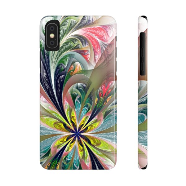 Rainbow Designs Flowers On Slim Phone Cases Case-Mate Custom Phone Cases For iPhone and Samsung Series - Image 7